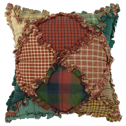 Donna Sharp Campfire Bedding Collection Patchwork Pillow
