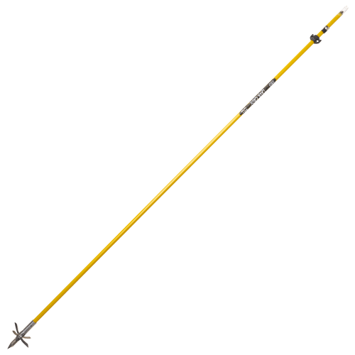 AMS Bowfishing MegaMouth Lava Crux Arrow with Quad-Lock Point
