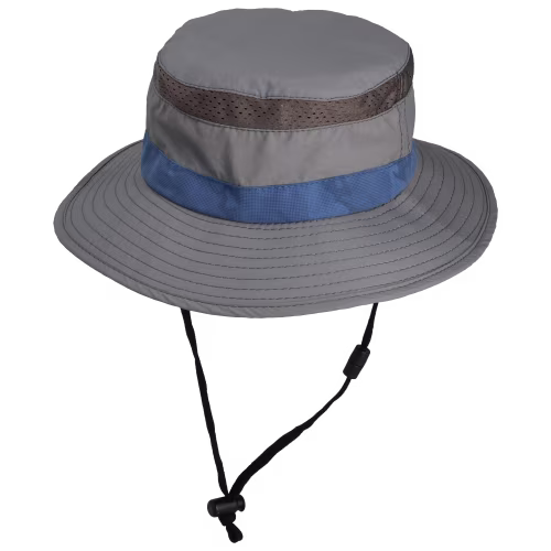 Scala Camo Trim Nylon Hat for Boys
