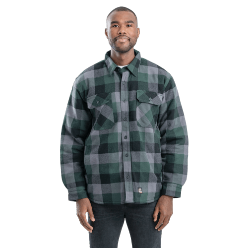 Berne Heartland Flannel Shirt Jacket for Men