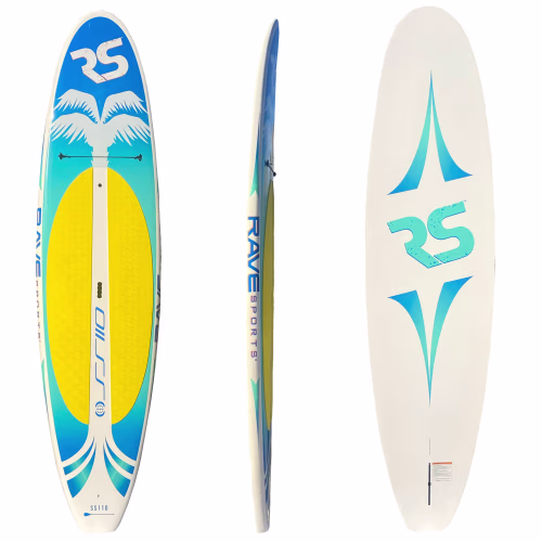 RAVE Sports Shoreline Palm Series SS110 SUP Stand-Up Paddleboard