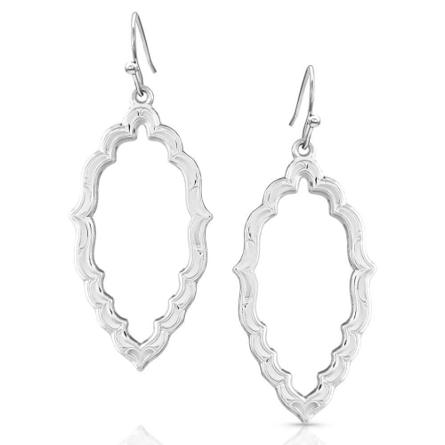 Montana Silversmiths Framed Illusion Hook Earrings