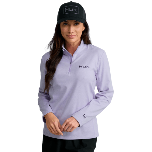 Huk Cold Front Quarter-Zip Pullover for Ladies
