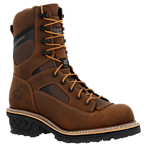 Georgia Boot LTX Logger Waterproof Work Boots for Men