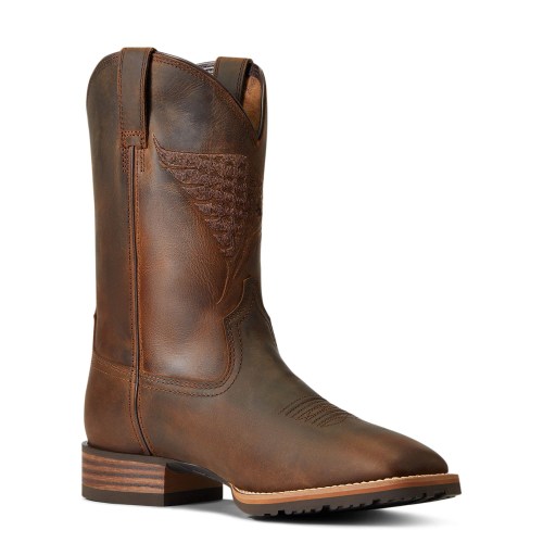 Ariat Hybrid Fly High Square Toe Western Boots for Men