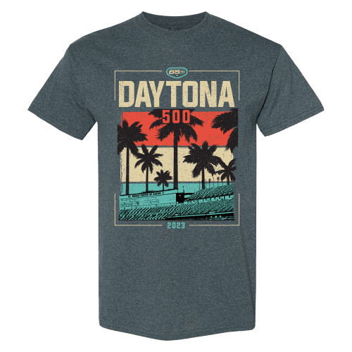 NASCAR Daytona 500 Track 2023 Short-Sleeve Shirt for Men