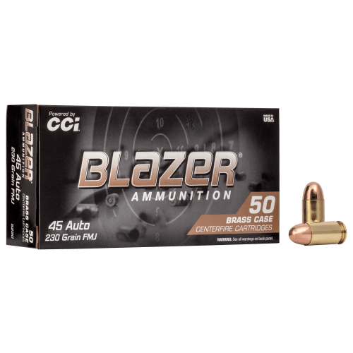 CCI Blazer Brass .45 ACP 230 Grain Handgun Ammo