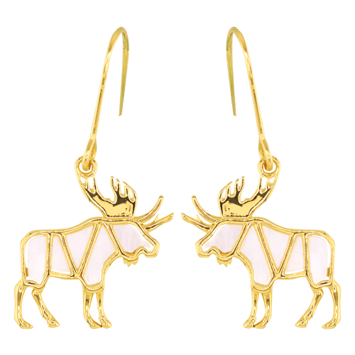 Amanda Blu Moose Mother of Pearl Earrings
