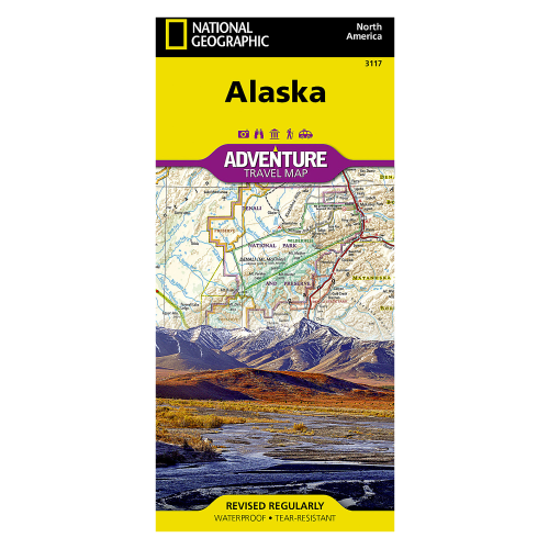 National Geographic Adventure Travel Map