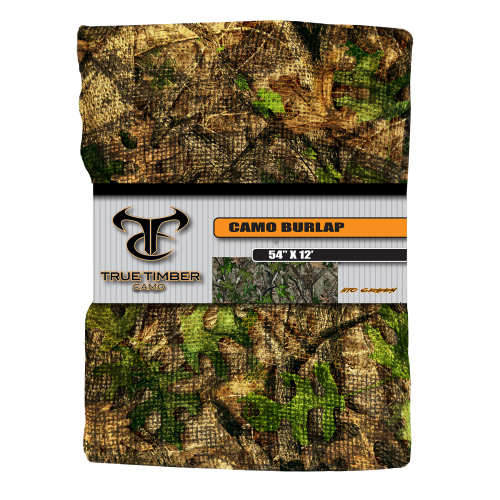 Camo Burlap Blind Fabric