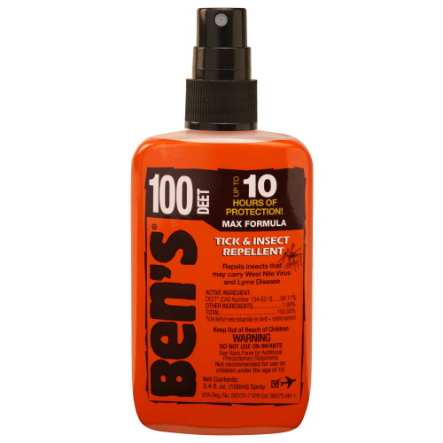 Ben's 100 Tick and Insect Repellent Pump Spray Bottle