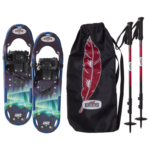 Redfeather Outdoors Hike Snowshoes Kit for Men