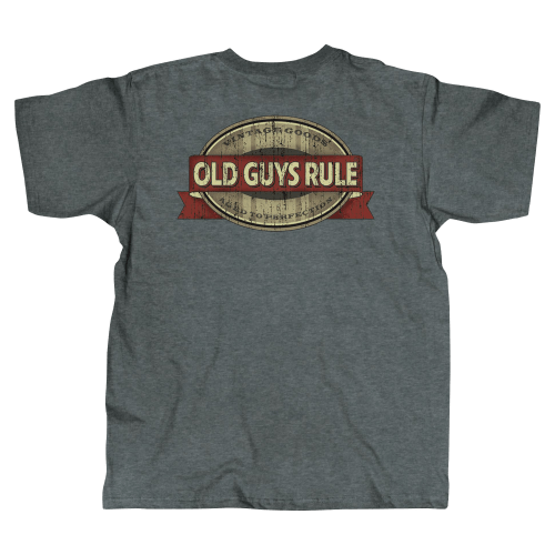 Old Guys Rule Oak Cask Oval Short-Sleeve T-Shirt for Men