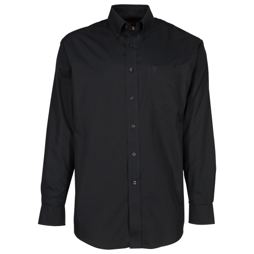 Ariat Wrinkle-Free Solid Long-Sleeve Shirt for Men