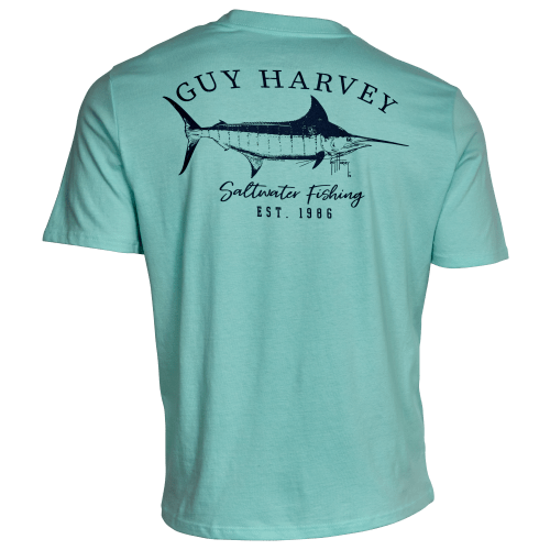 Guy Harvey Marlin Sketch Short-Sleeve T-Shirt for Men