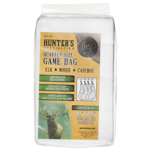 Hunters Specialties Quarter Size Game Bag - 4-Pack