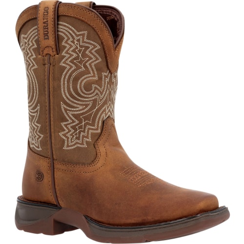 Durango Lil' Rebel Sable Brown Western Boots for Toddlers or Kids