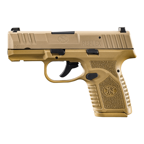 FN Reflex 9mm Semi-Auto Pistol in FDE PVD - 9mm