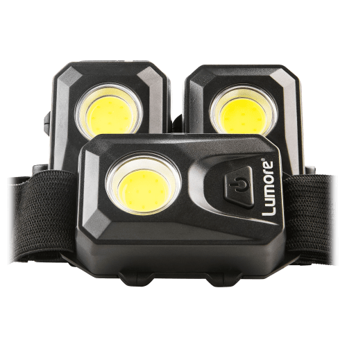 Lumore 150-Lumen Headlamp 3-Pack