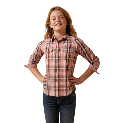 Ariat Saguaro Long-Sleeve Button-Down Shirt for Girls