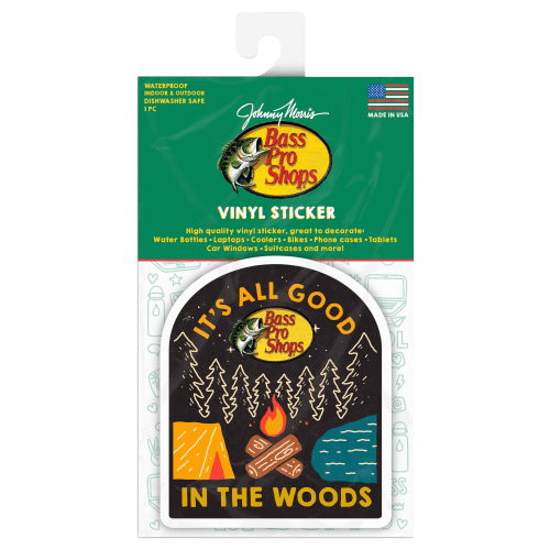 Bass Pro Shops It's All Good In The Woods Sticker