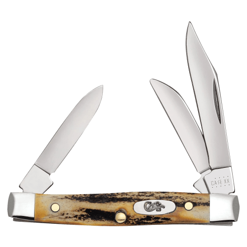 Case Genuine Stag Small Stockman Pocket Knife