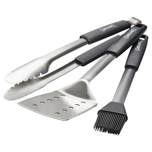 GrillPro 3 Piece Deluxe Stainless Steel Grill Tool Set