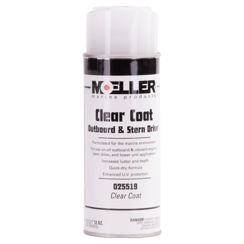 Moeller Clear Coat Outboard & Stern Drive Lacquer