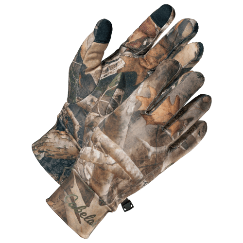 Cabela's Stretch Fleece Lightweight Gloves for Men