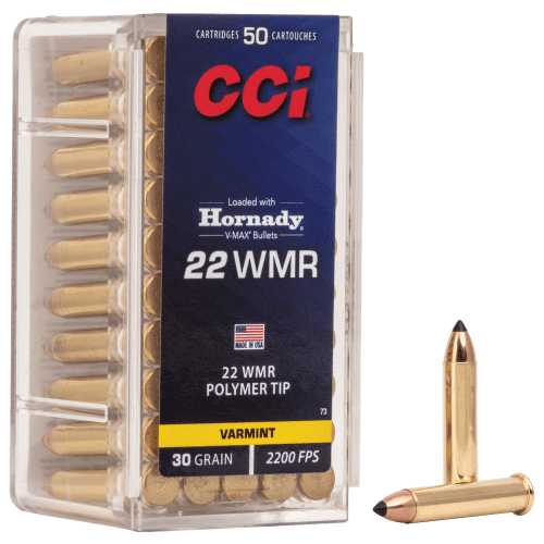 CCI .22 WMR 30 Grain V-MAX Rimfire Ammo