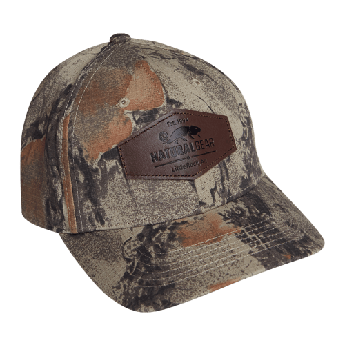 Natural Gear Mid Pro Leather Patch Ball Cap for Men