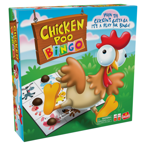 Goliath Games Chicken Poo Bingo Game