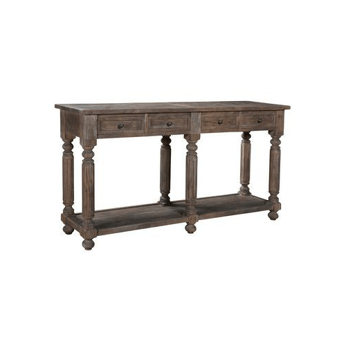 Crestview Collection Bengal Manor 4-Drawer Console Table