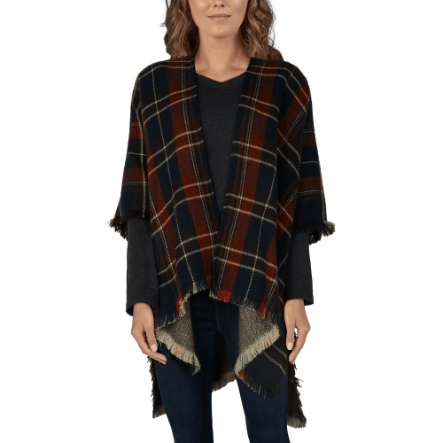 Natural Reflections Hampshire Reversible Ruana for Ladies