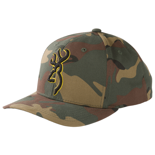 Browning Woodland Camo Print Cap