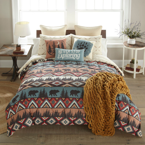 Donna Sharp Bear Totem Comforter Set