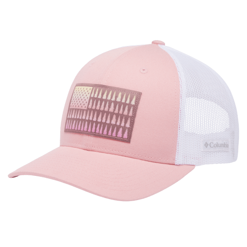 Columbia Tree Flag Mesh Snapback Cap for Ladies