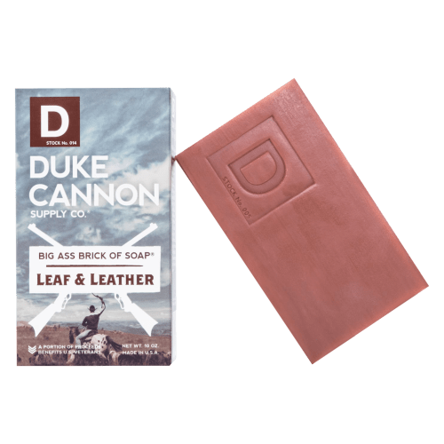 Duke Cannon Leaf & Leather Big Ass Brick Of Soap