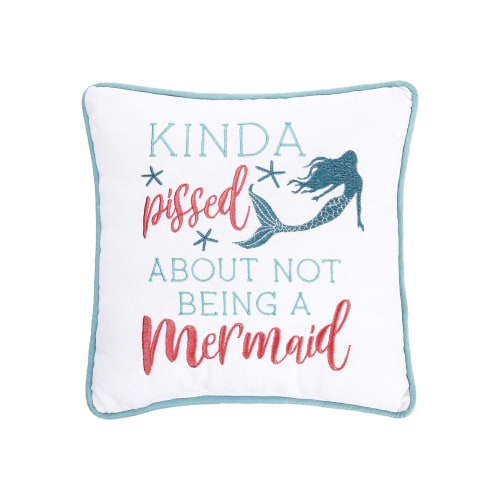 C&F Home Not a Mermaid Accent Pillow