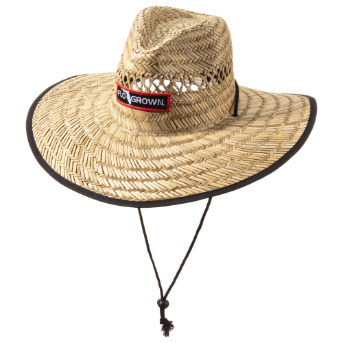 FloGrown Straw Flag Hat