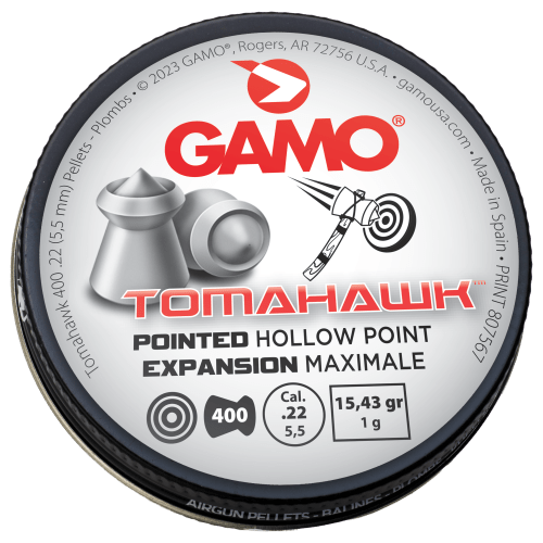 Gamo Tomahawk Pointed Hollow Point Pellets