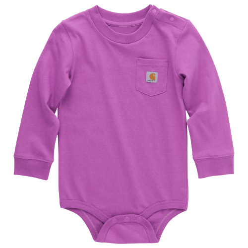 Carhartt Long-Sleeve Pocket Bodysuit for Babies