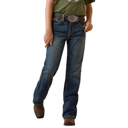 Ariat B4 Rafael Relaxed Boot-Cut Jeans for Boys