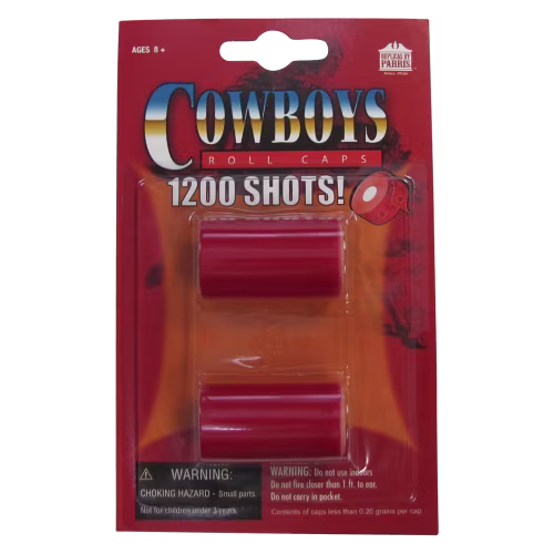 Parris Toys Cowboys Roll Caps for Cap Gun Toys