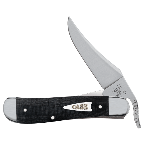 Case Black Micarta Russlock Pocket Knife