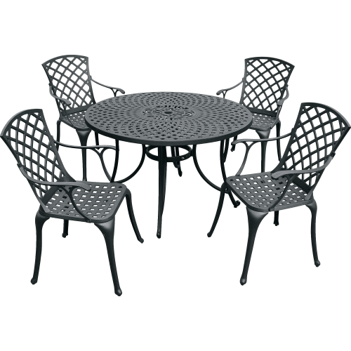 Crosley Sedona Five-Piece High-Back Dining Set