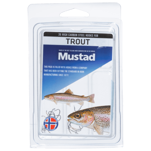 Mustad 35-Piece Trout Hook Kit