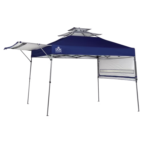 Quik Shade Summit X Straight Leg Pop-Up Canopy Tent with Awnings