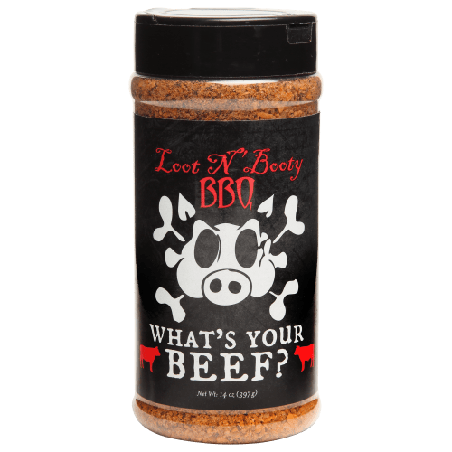 Loot N Booty What's Your Beef BBQ Rub and Seasoning