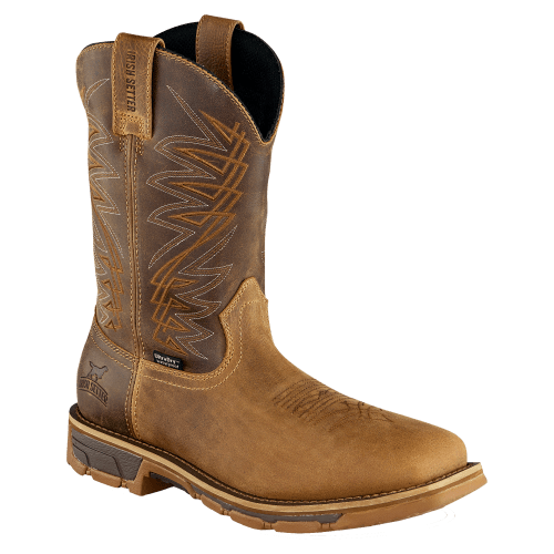 Irish Setter Marshall Waterproof Western Work Boots for Men